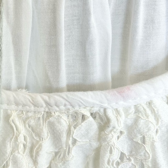 New grinta lace embroidered floral tunic womens size medium - Picture 10 of 12